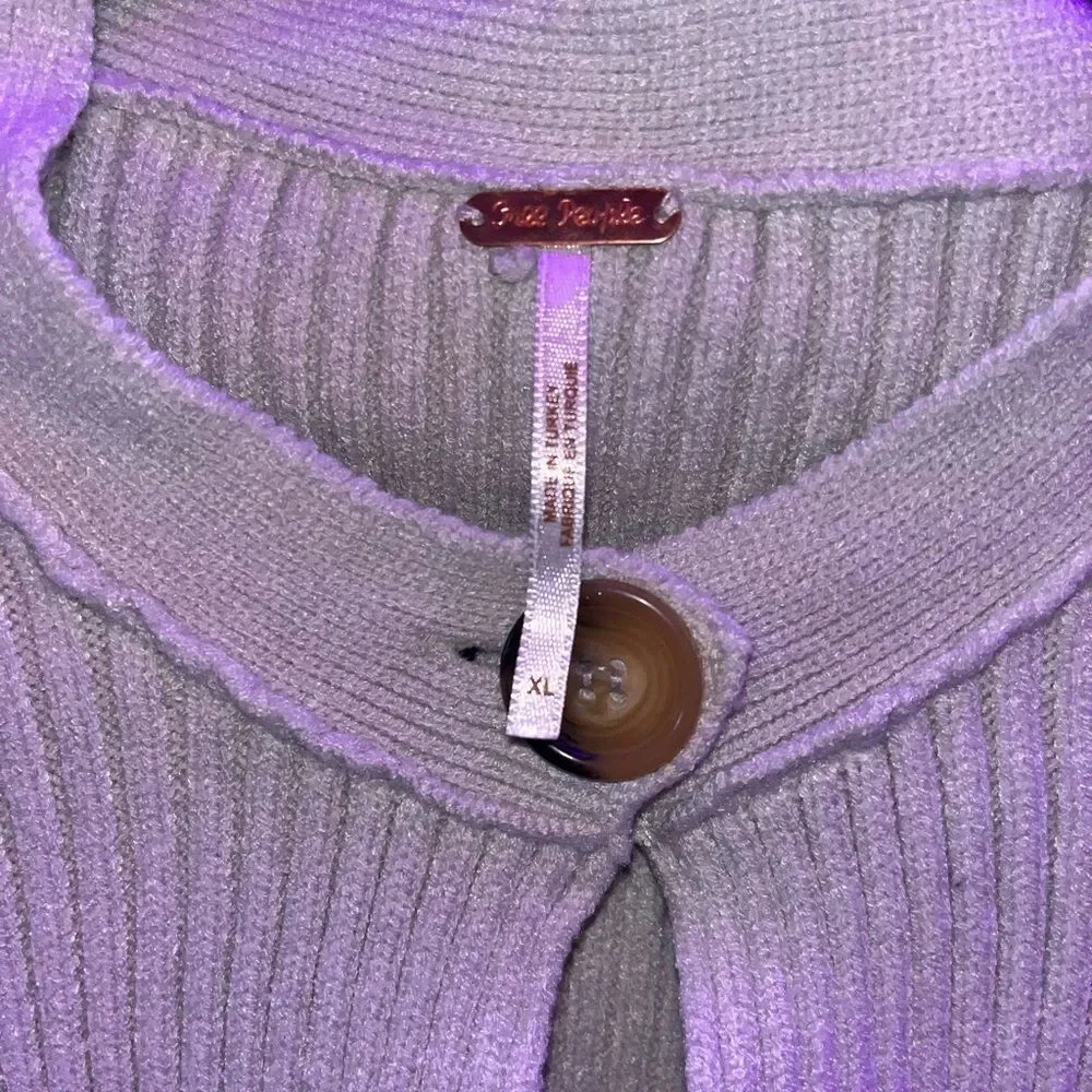 NWOT Women's Free People Naiome Micro Vest